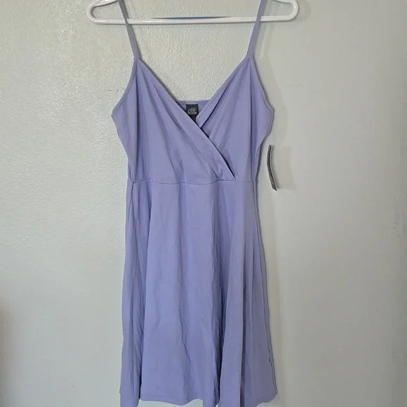 Wild Fable | NWT Blue Ribbed Jersey Skater Dress Size XL - Picture 3 of 10